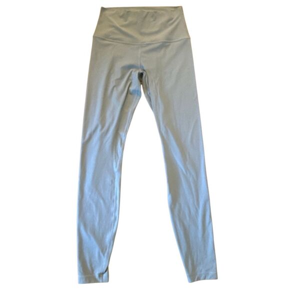 Lululemon Align ribbed slate high rise leggings 6 - Picture 3 of 11